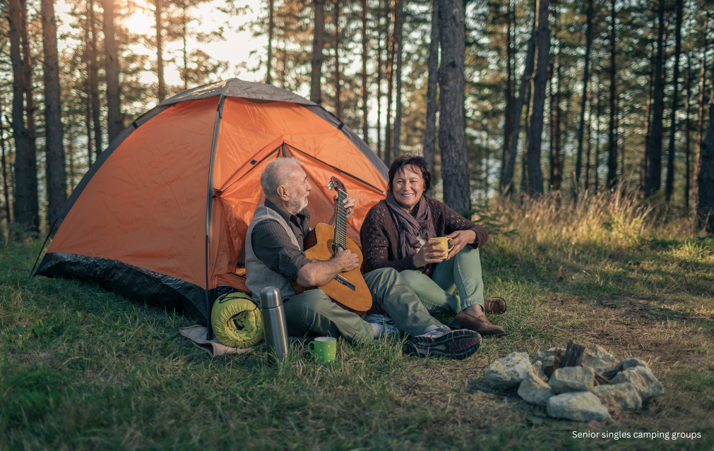 Senior singles camping groups