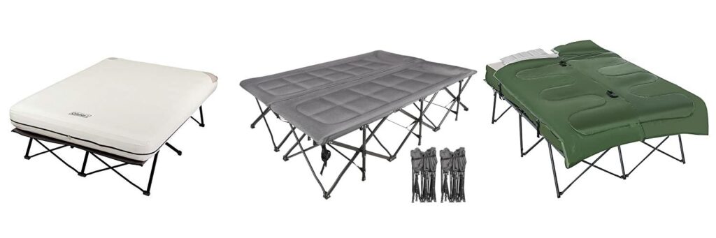 2 Person Camping Cot combined image