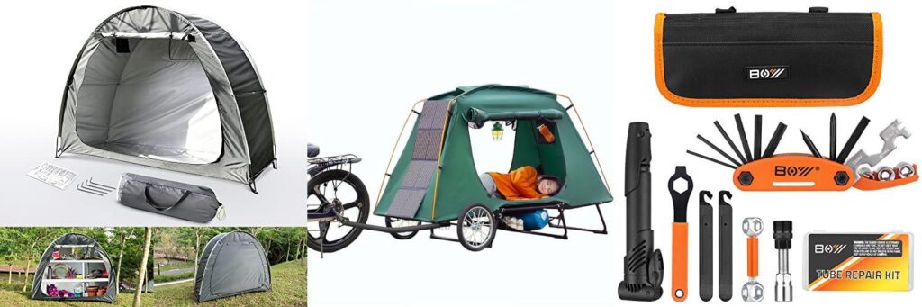 Bikes For Camping combined image