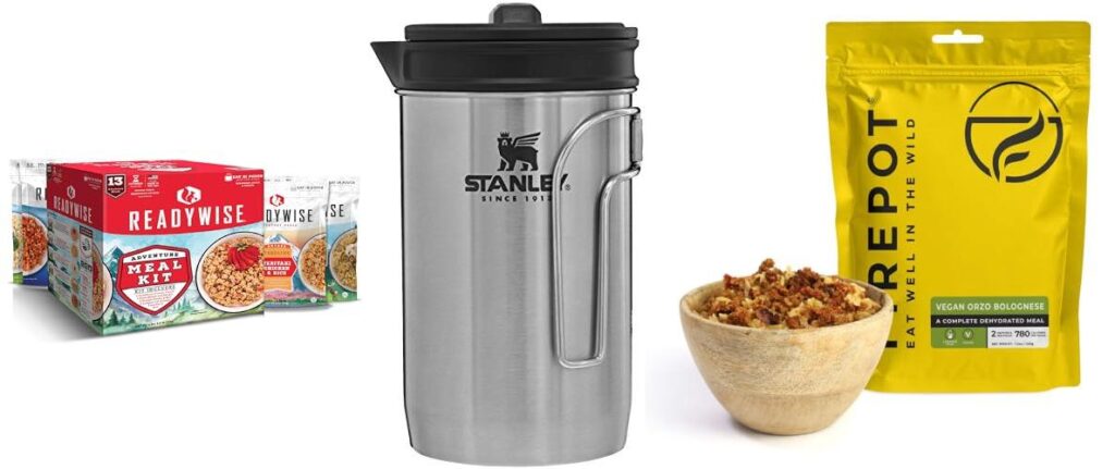 Boil In Bag Camping Meals combined image