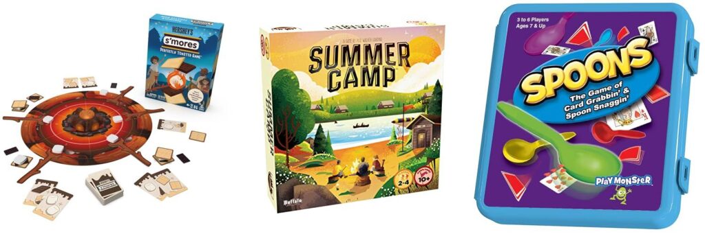Camping Board Games combined image