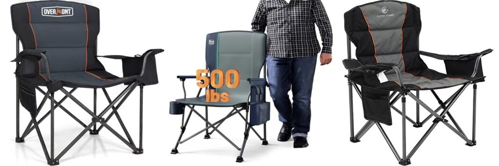 Camping Chair For Big Guys combined image