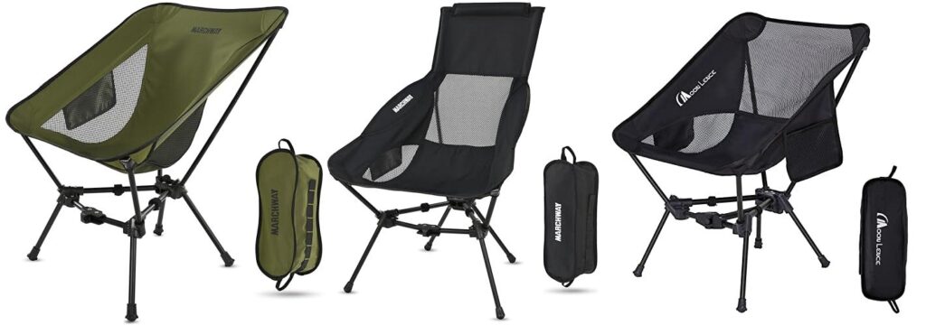 Camping Chair For Motorcycle combined image