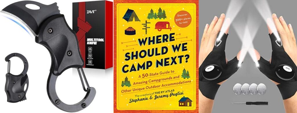 Camping Christmas Gifts combined image