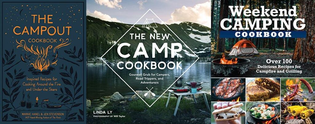 Camping Cookbooks combined image