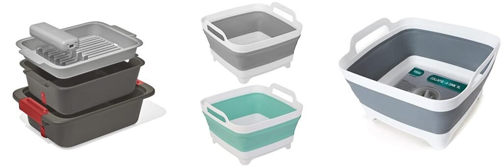 Camping Dish Wash Station combined image