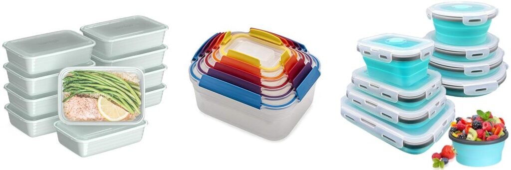 Camping Food Containers combined image