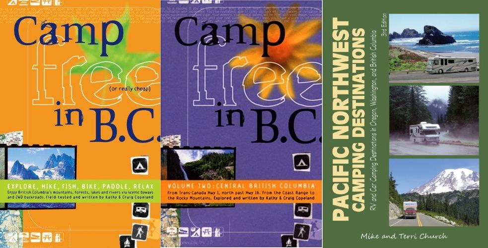 Camping In Bc combined image