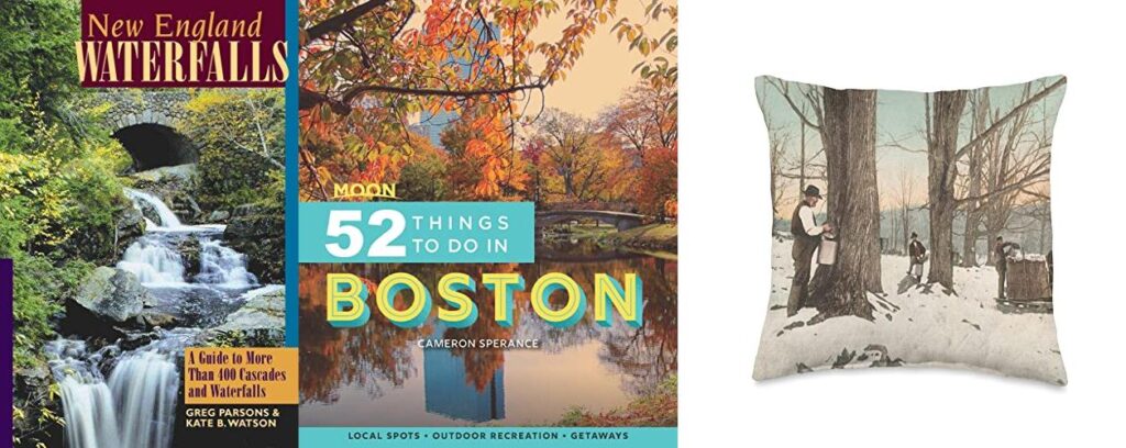 Camping Spots In New England combined image