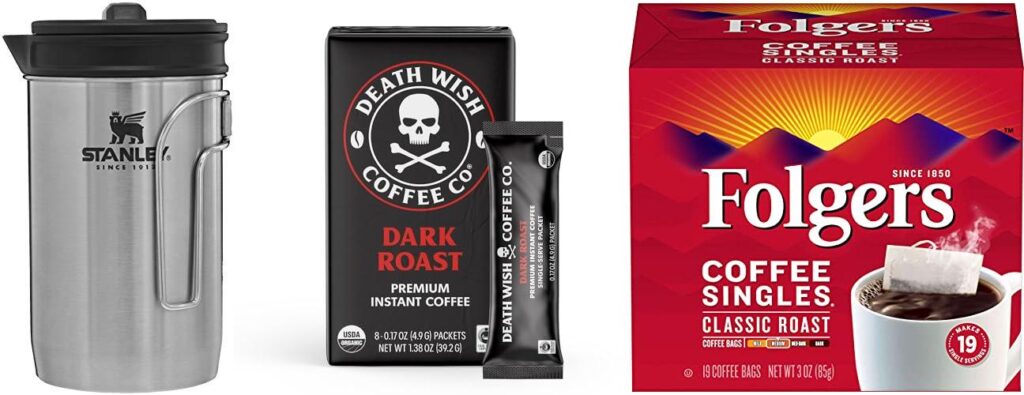 Coffee For Camping combined image