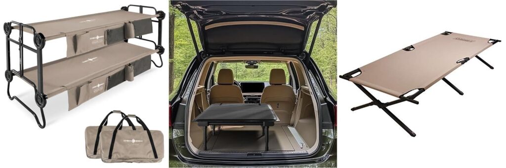 Cot For Truck Bed Camping combined image