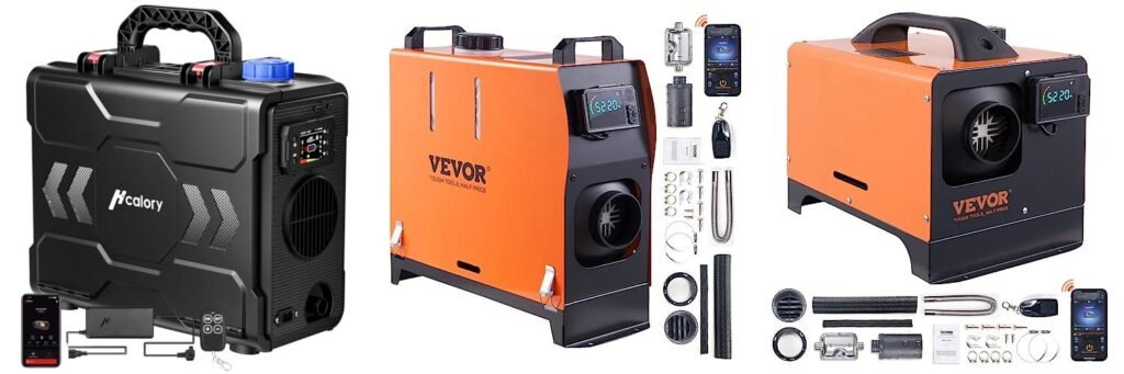 Diesel Heater For Camping combined image