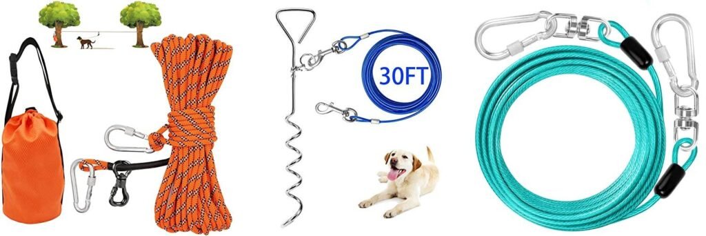 Dog Leash For Camping combined image