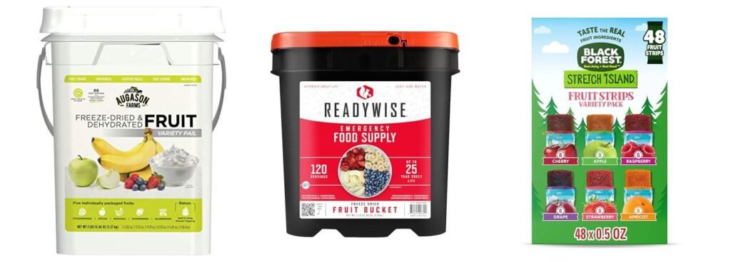 Fruit For Camping combined image