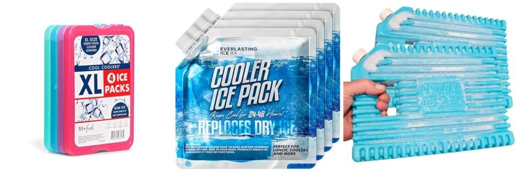 Ice Packs For Camping combined image