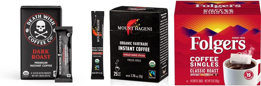 Instant Coffee Camping combined image