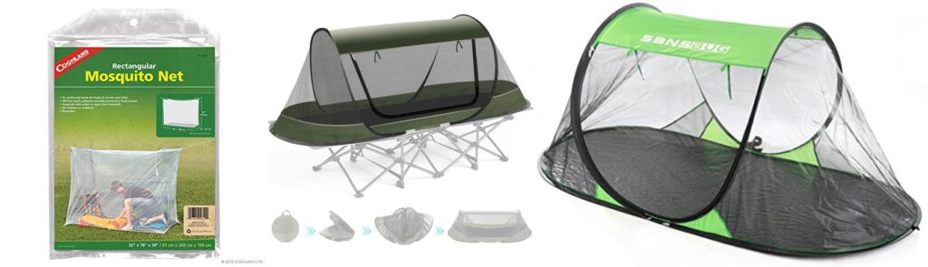 Mosquito Net For Camping combined image