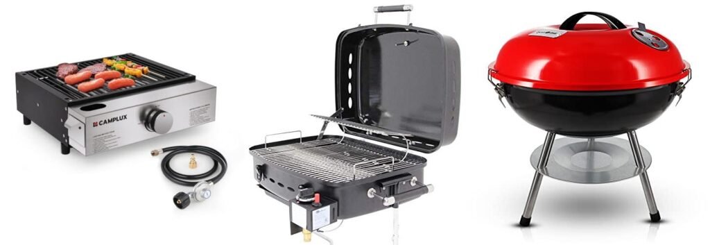 Portable Grills For Rv Camping combined image