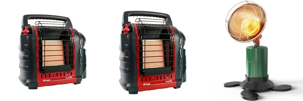 Propane Heater For Camping combined image