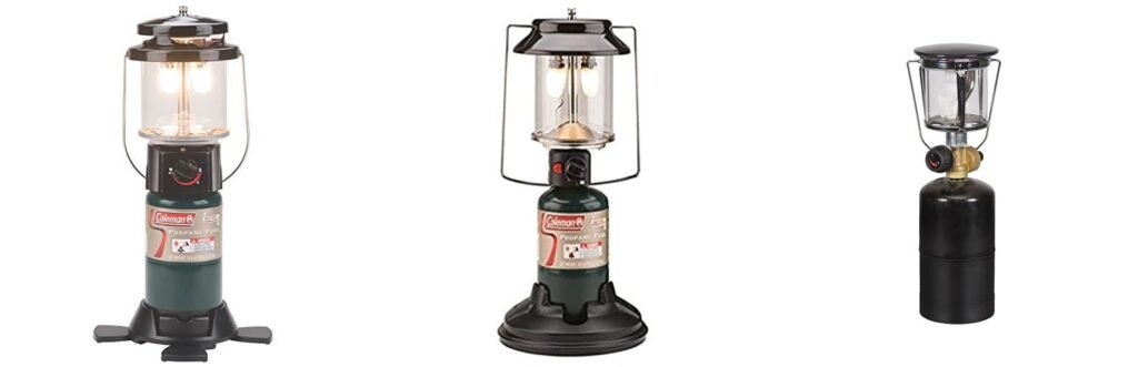 Propane Lantern For Camping combined image