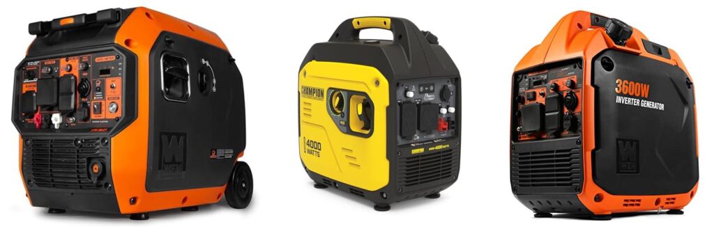 Quiet Generator For Camping combined image