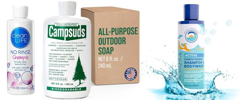 Shampoo For Camping combined image