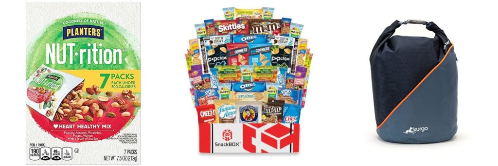 Snacks To Bring Camping combined image