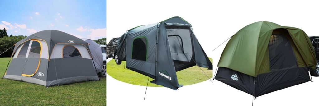 Suv Tent Camping combined image