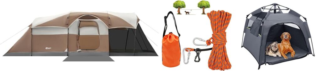 Tents For Camping With Dogs combined image