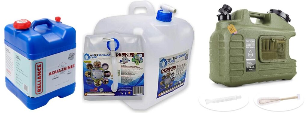 Water Container For Camping combined image