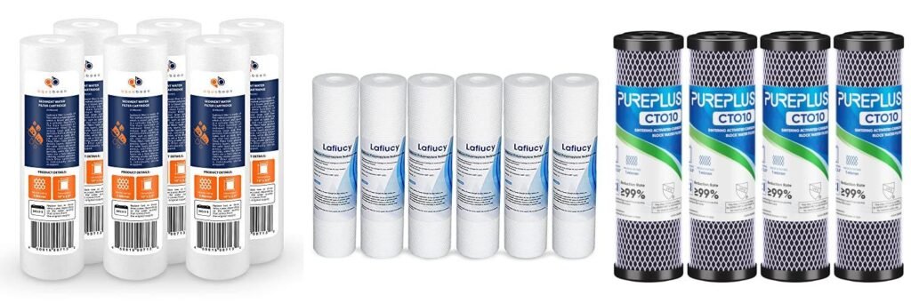 10 X 2.5 Water Filter Cartridge combined image