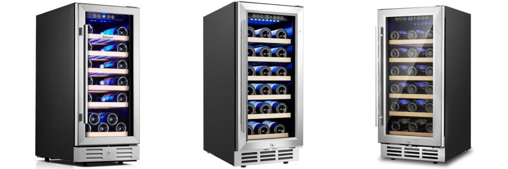 15 Inch Wine Cooler combined image