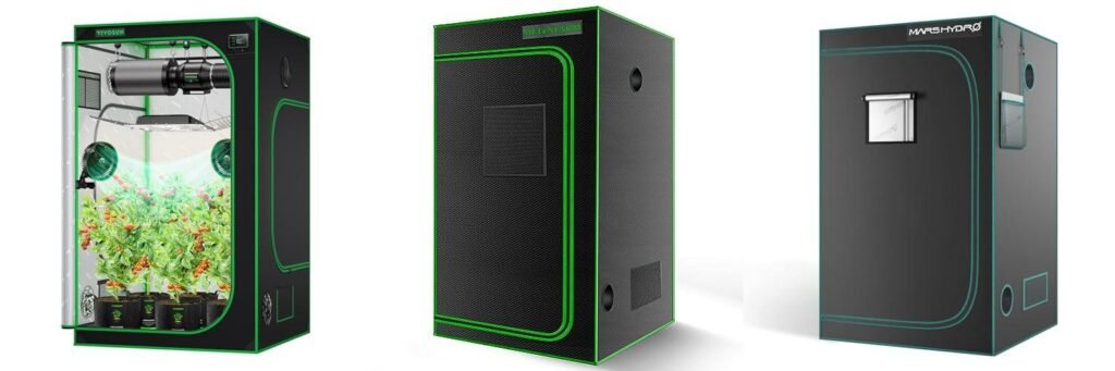 4X4 Grow Tent combined image