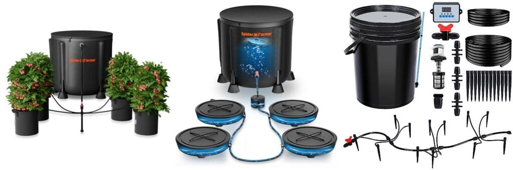 Automatic Watering System For Grow Tent combined image
