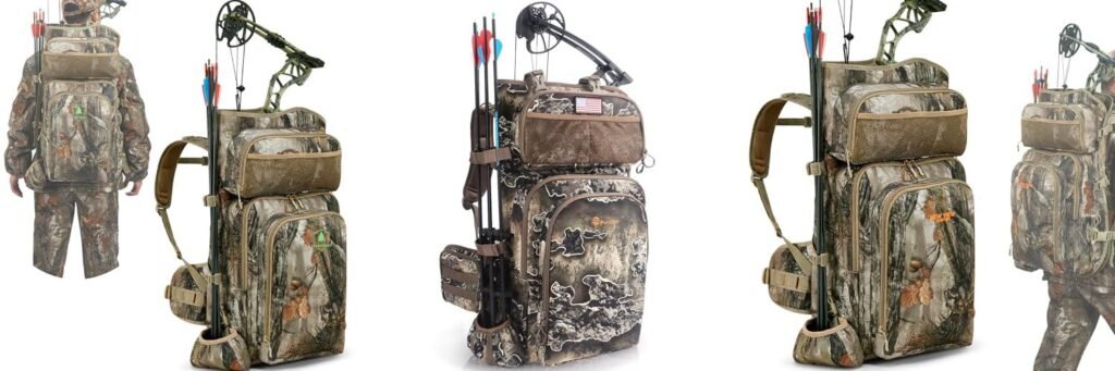 Backpack For Bow Hunting combined image