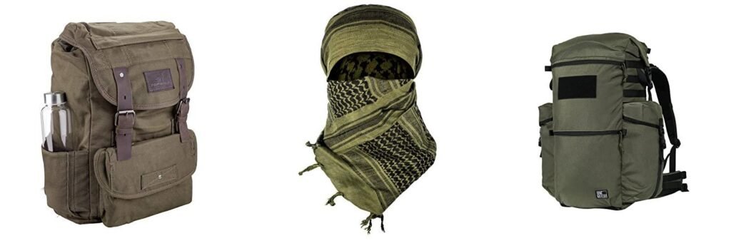 Backpack For Bushcraft combined image