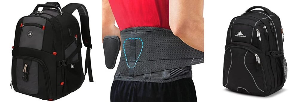 Backpack For Lower Back Pain combined image