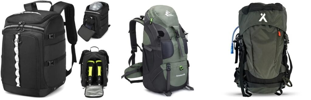 Backpack For Snowshoeing combined image
