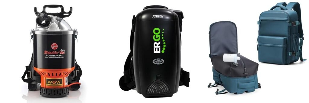 Backpack Vacuum combined image