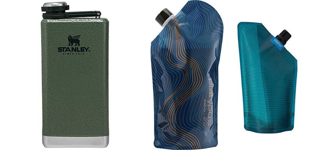 Backpacking Flask combined image