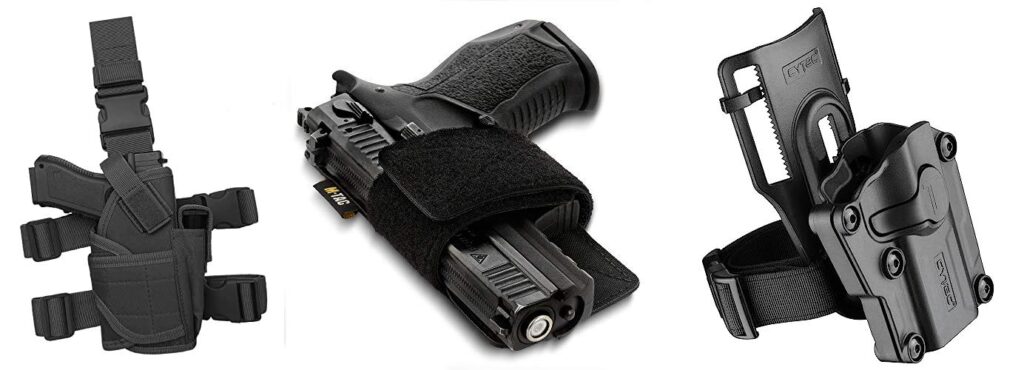 Backpacking Holster combined image