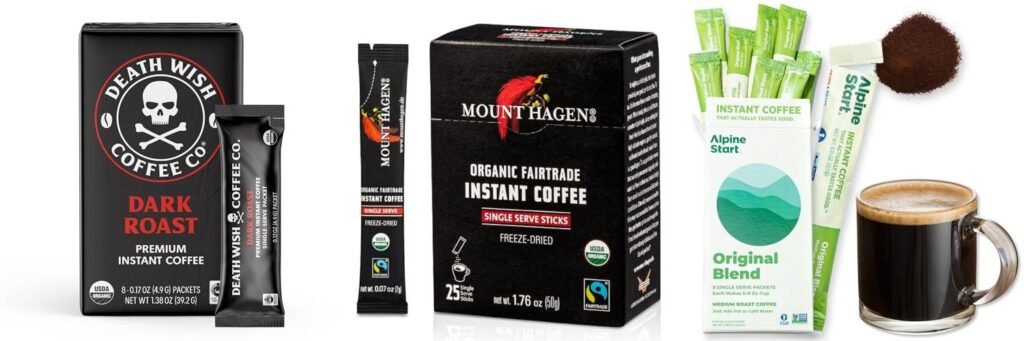 Backpacking Instant Coffee combined image