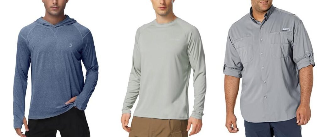 Backpacking Long Sleeve Shirt combined image