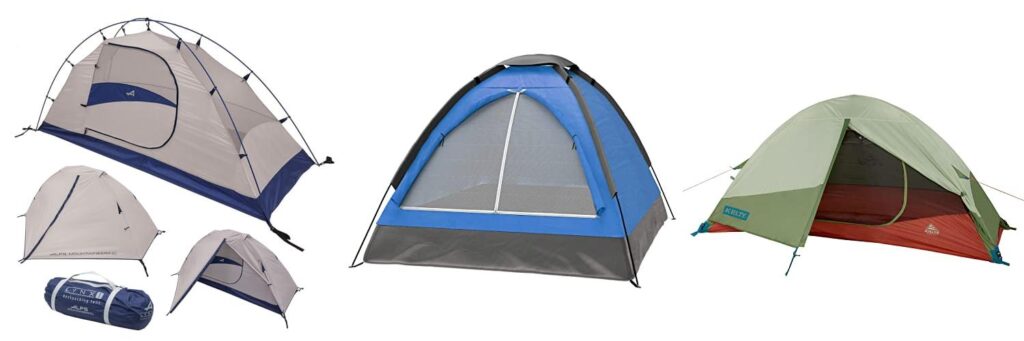 Backpacking Tent Under 100 combined image