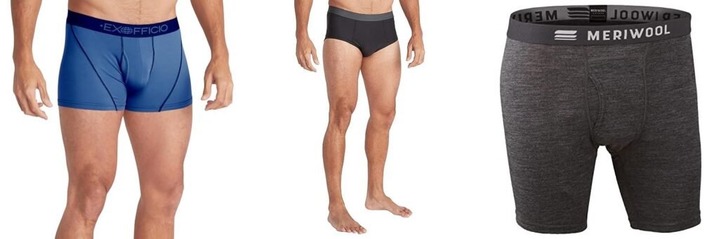 Backpacking Underwear Mens combined image