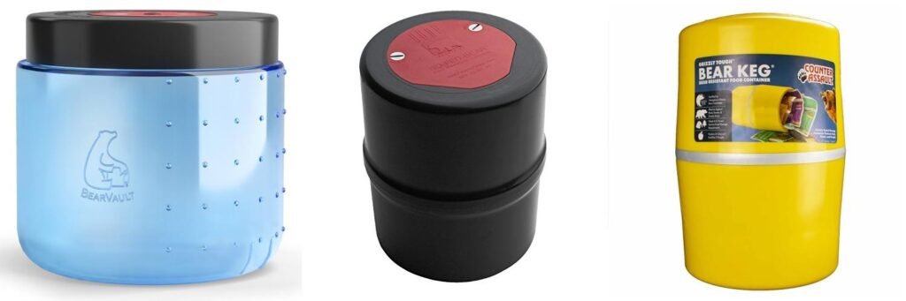 Bear Canisters combined image