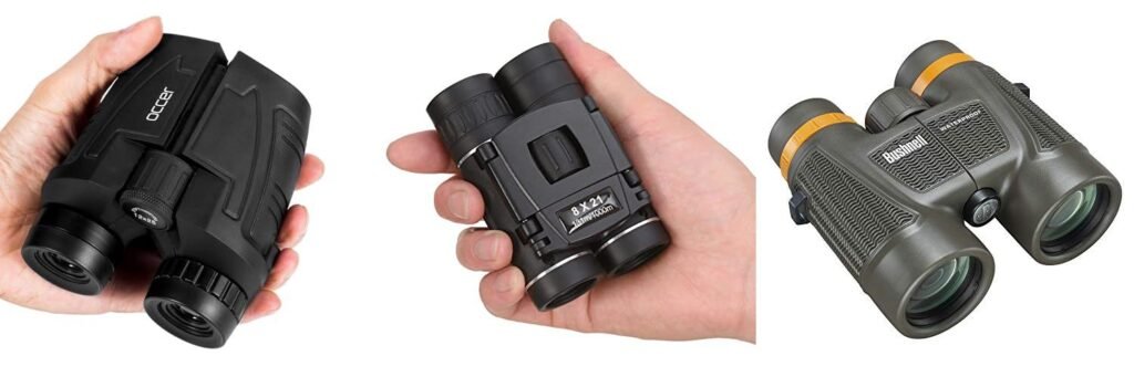 Binoculars Backpacking combined image