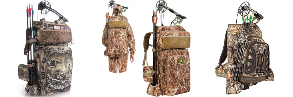 Bow Hunting Backpack combined image