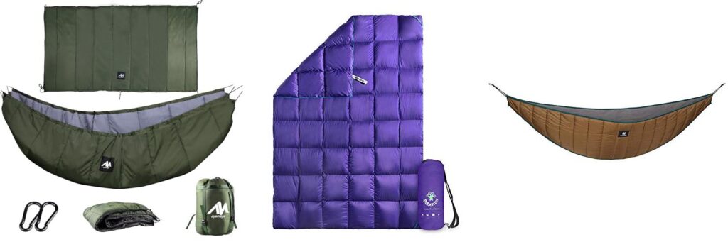Budget Backpacking Quilt combined image
