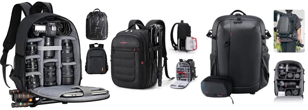 Budget Camera Backpack combined image